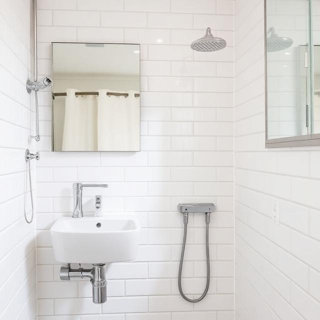 Bathroom plumbing installation